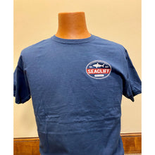 Load image into Gallery viewer, Seacliff Shark T-Shirt (Navy)