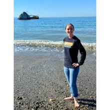 Load image into Gallery viewer, Long Sleeve Seacliff Shirt - Black, Unisex (Michael Schwab)

