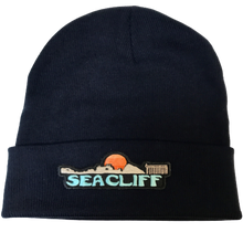Load image into Gallery viewer, Fold Beanie - Seacliff Cement Ship
