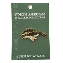 Load image into Gallery viewer, Wildlife Pin - Humpback Whales
