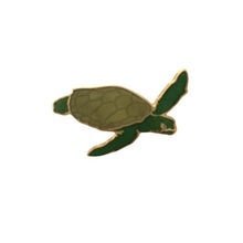 Load image into Gallery viewer, Wildlife Pin - Green Sea Turtle
