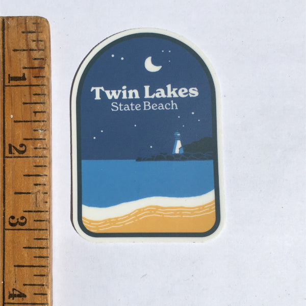 Twin Lakes State Beach Sticker – Friends of Santa Cruz State Parks ...