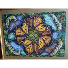 Load image into Gallery viewer, Illustrated Monarch Metamorphosis Puzzle
