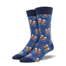 Load image into Gallery viewer, Sea Otter Socks (Mens)
